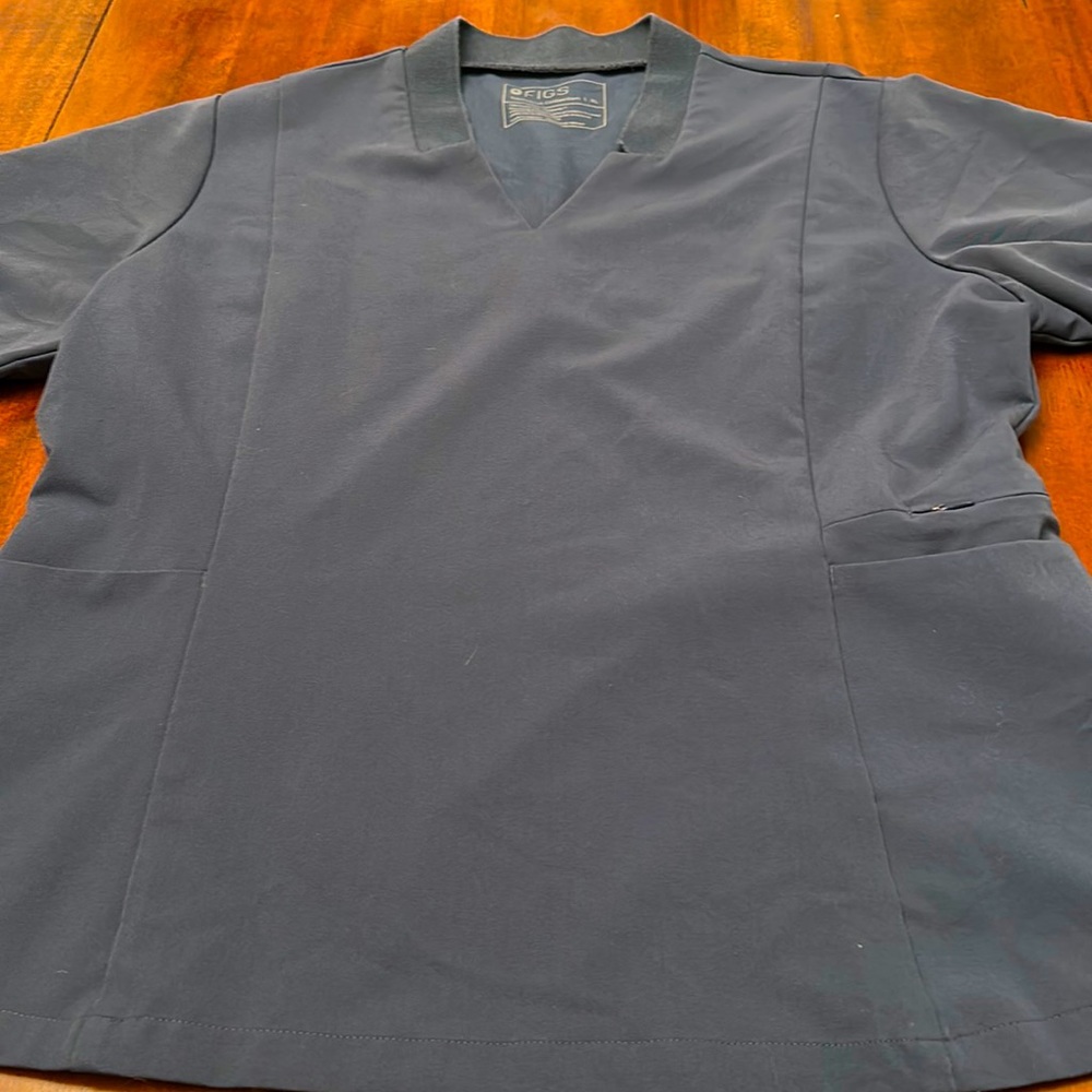 Figs Inala scrub top. Size xl. Dark harbor